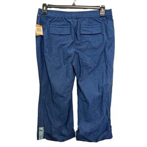 Blue Capri Pants Barrier Reef Sport Casual Stretch Denim S